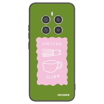 Picasee silikónový čierny obal pre Realme 12 Pro 5G - Matcha club