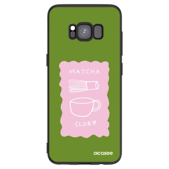Picasee silikónový čierny obal pre Samsung Galaxy S8 G950F - Matcha club