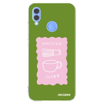 Picasee silikónový prehľadný obal pre Huawei P Smart 2019 - Matcha club