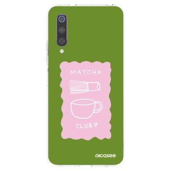 Picasee silikónový prehľadný obal pre Xiaomi Mi 9 - Matcha club