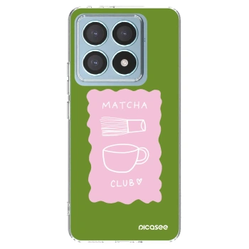 Picasee silikónový prehľadný obal pre Xiaomi 14T Pro - Matcha club