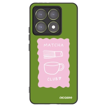 Picasee silikónový čierny obal pre Xiaomi 14T - Matcha club