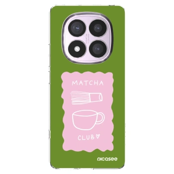 Picasee silikónový prehľadný obal pre Xiaomi Redmi Note 14 Pro 5G - Matcha club