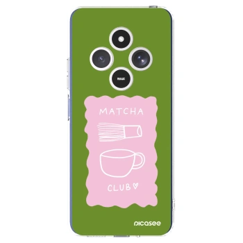 Picasee silikónový prehľadný obal pre Xiaomi Redmi 14C - Matcha club