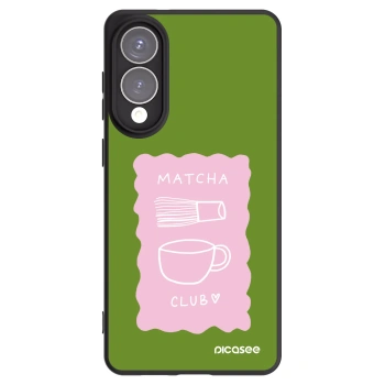 Picasee silikónový čierny obal pre Samsung Galaxy S25 Edge 5G - Matcha club