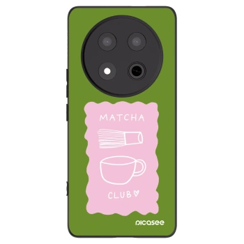 Picasee silikónový čierny obal pre Honor Magic7 Lite 5G - Matcha club