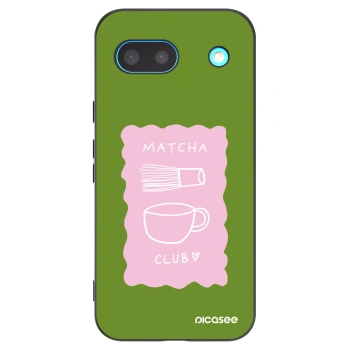 Picasee silikónový čierny obal pre Google Pixel 8 - Matcha club