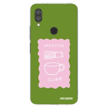 Picasee silikónový prehľadný obal pre Xiaomi Redmi 7 - Matcha club
