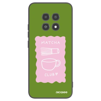 Picasee silikónový čierny obal pre Realme 12X - Matcha club