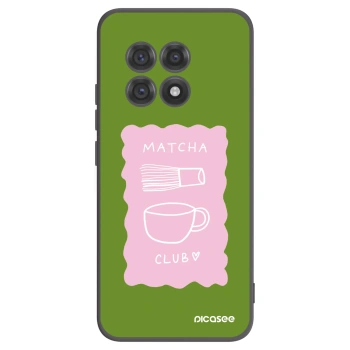 Picasee silikónový čierny obal pre OnePlus 13R 5G - Matcha club