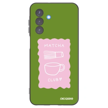 Picasee silikónový čierny obal pre Samsung Galaxy A17 5G - Matcha club