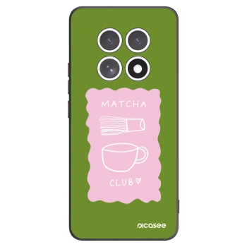 Picasee silikónový čierny obal pre Xiaomi Redmi Note 15 4G - Matcha club