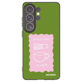 Picasee silikónový čierny obal pre Samsung Galaxy S26 Ultra - Matcha club