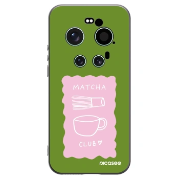 Picasee silikónový čierny obal pre Xiaomi 17 Ultra - Matcha club