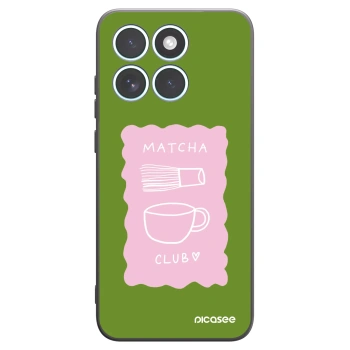 Picasee silikónový čierny obal pre Motorola Edge 70 Fusion - Matcha club