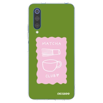 Picasee silikónový prehľadný obal pre Xiaomi Mi 9 SE - Matcha club