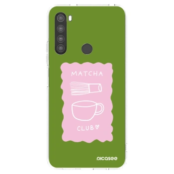 Picasee silikónový prehľadný obal pre Xiaomi Redmi Note 8 - Matcha club