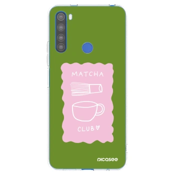 Picasee silikónový prehľadný obal pre Xiaomi Redmi Note 8T - Matcha club