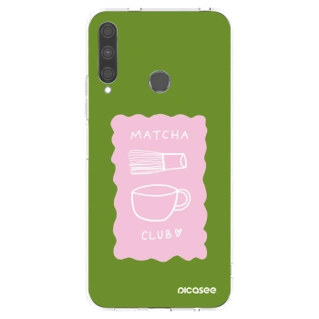 Picasee silikónový prehľadný obal pre Huawei P40 Lite E - Matcha club
