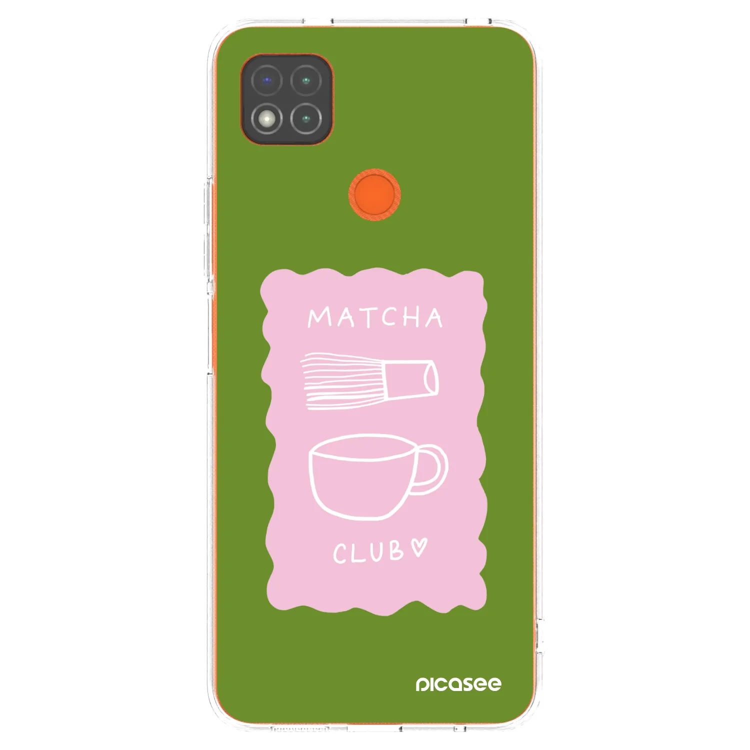 Picasee silikónový prehľadný obal pre Xiaomi Redmi 9C - Matcha club