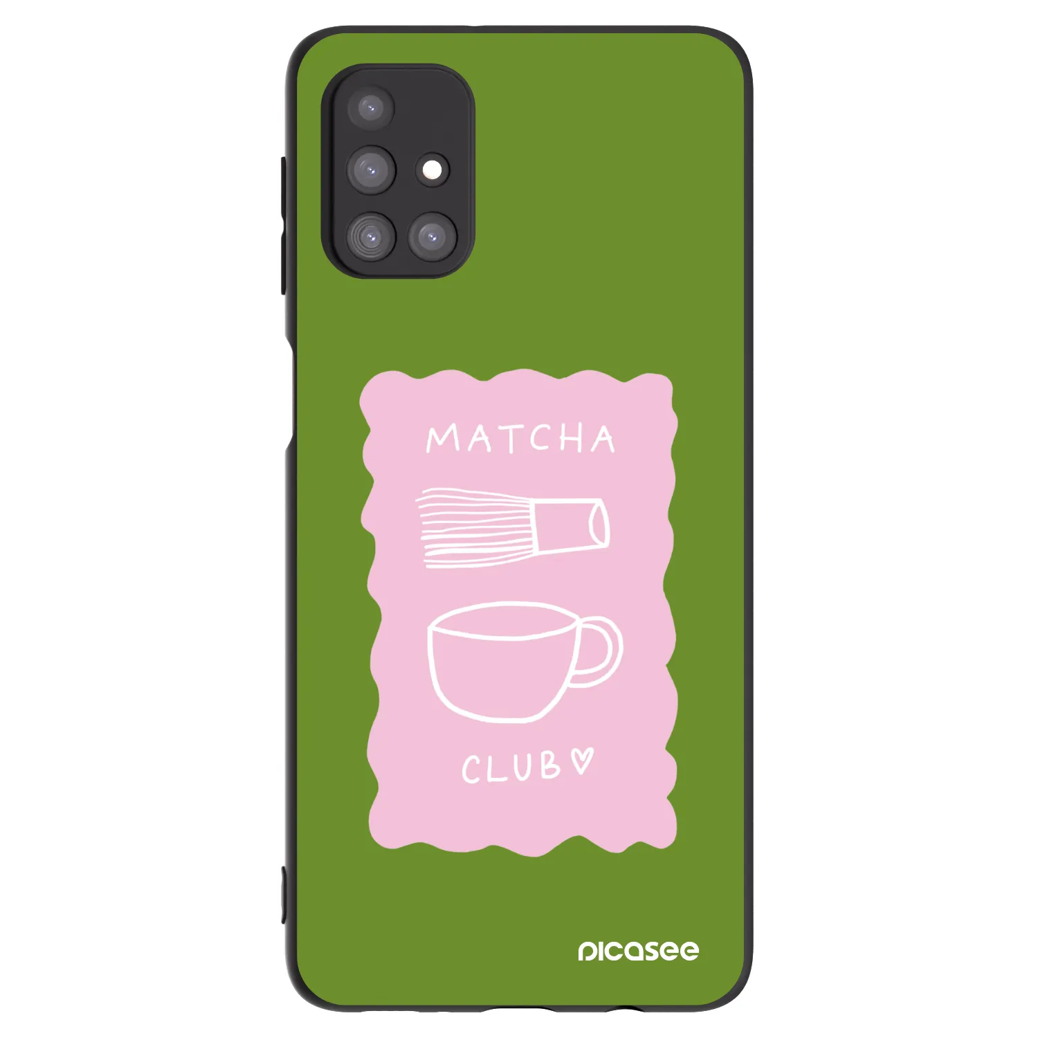Picasee silikónový čierny obal pre Samsung Galaxy M31s - Matcha club