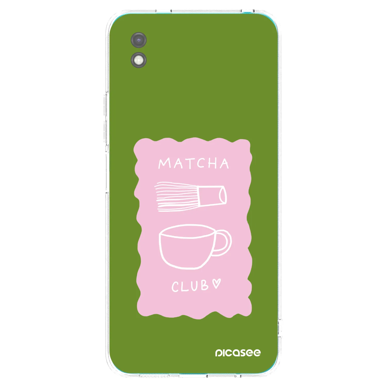 Picasee silikónový čierny obal pre Xiaomi Redmi 9A - Matcha club