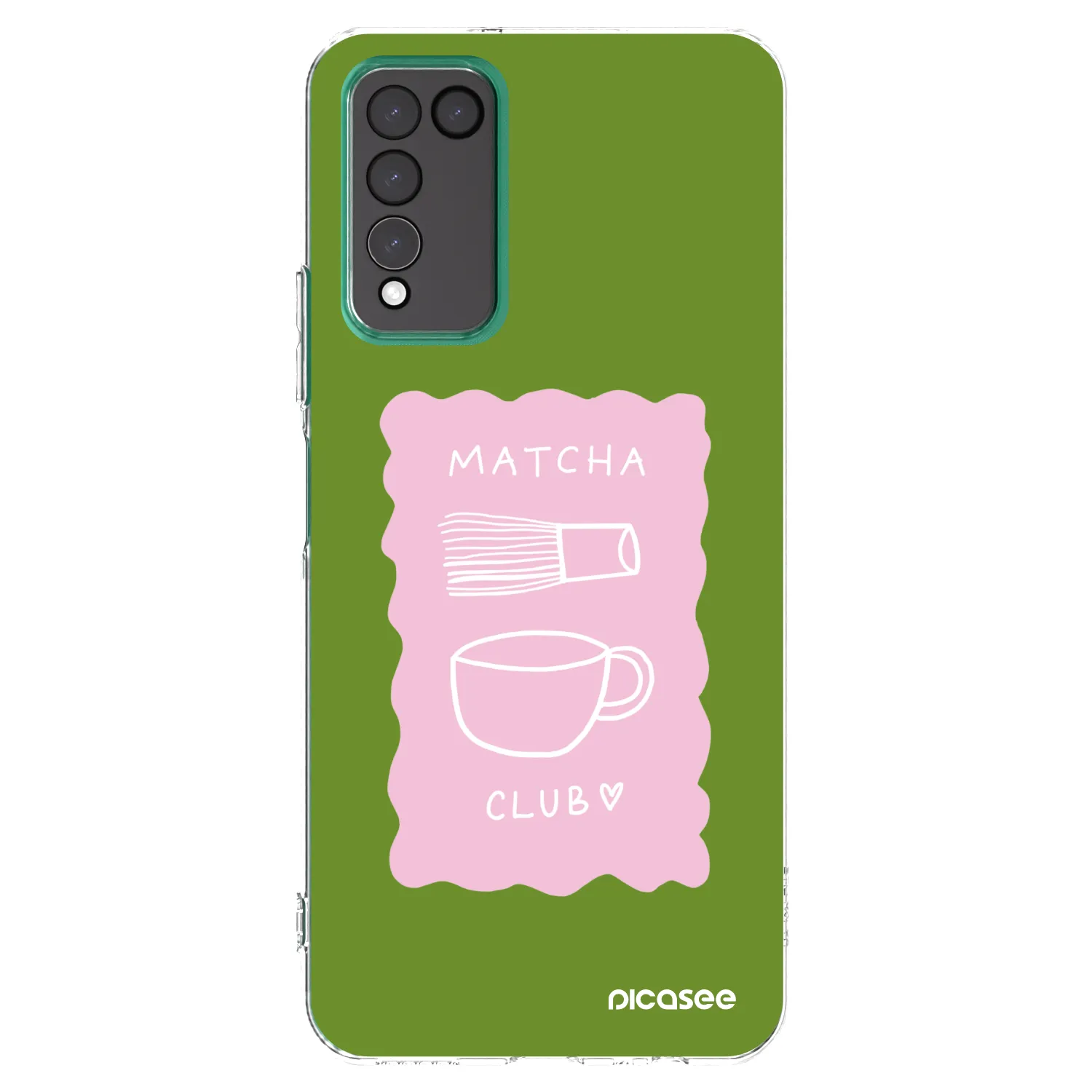 Picasee silikónový prehľadný obal pre Honor 10X Lite - Matcha club