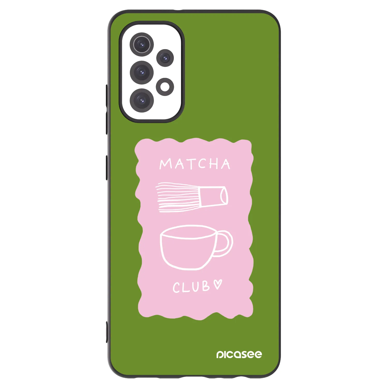 Picasee silikónový čierny obal pre Samsung Galaxy A32 5G A326B - Matcha club