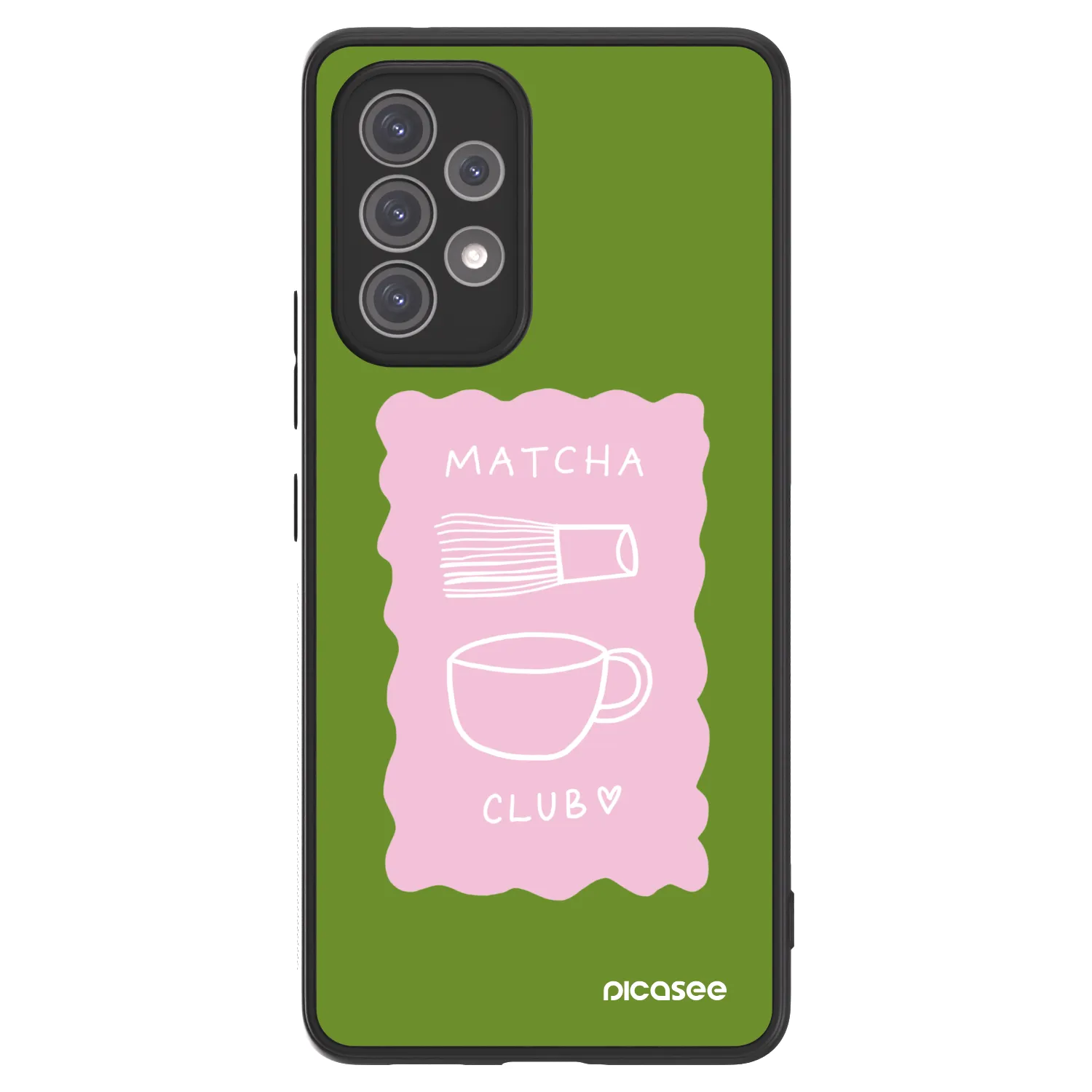 Picasee ULTIMATE CASE pro Samsung Galaxy A52 5G A525F - Matcha club