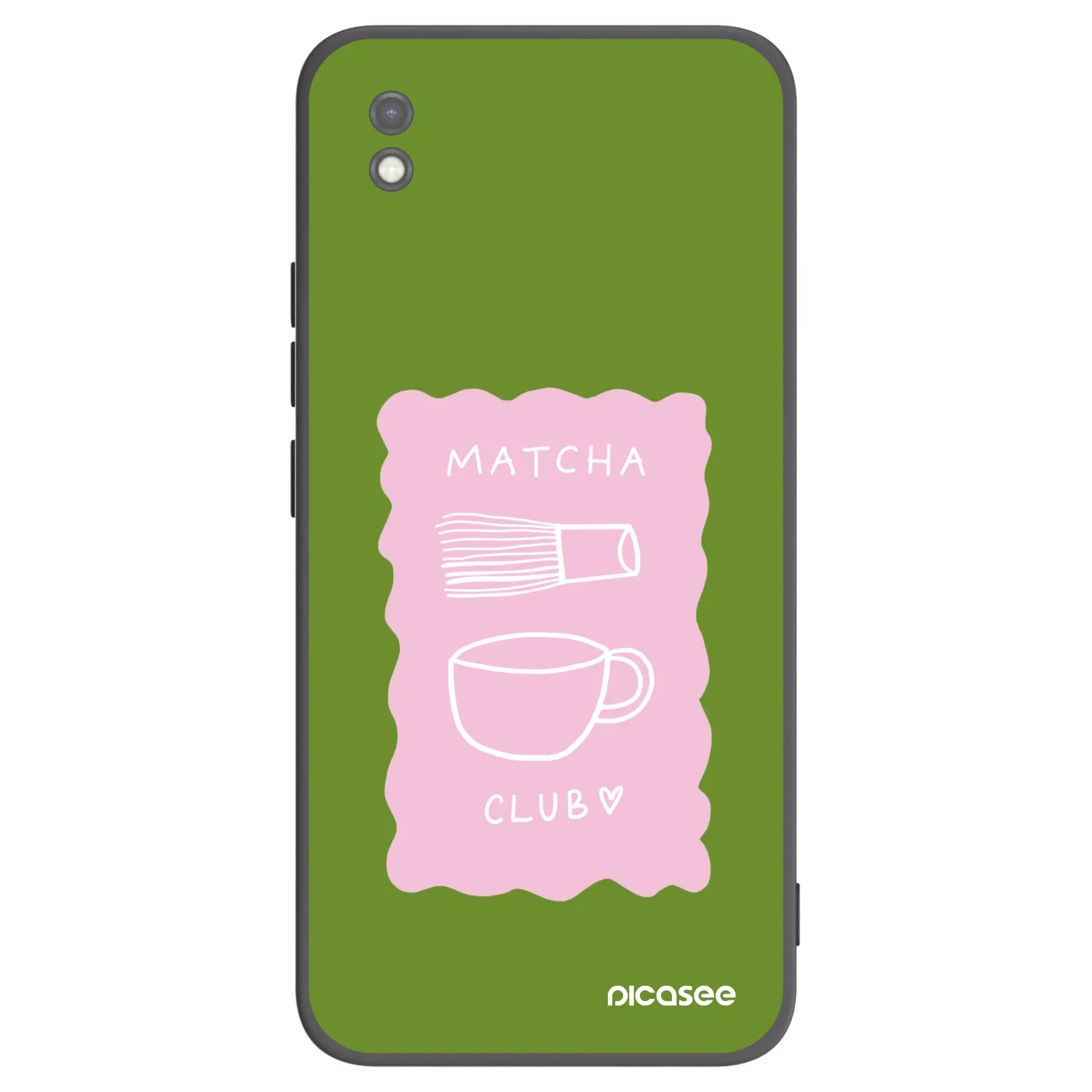 Picasee silikónový čierny obal pre Xiaomi Redmi 9AT - Matcha club