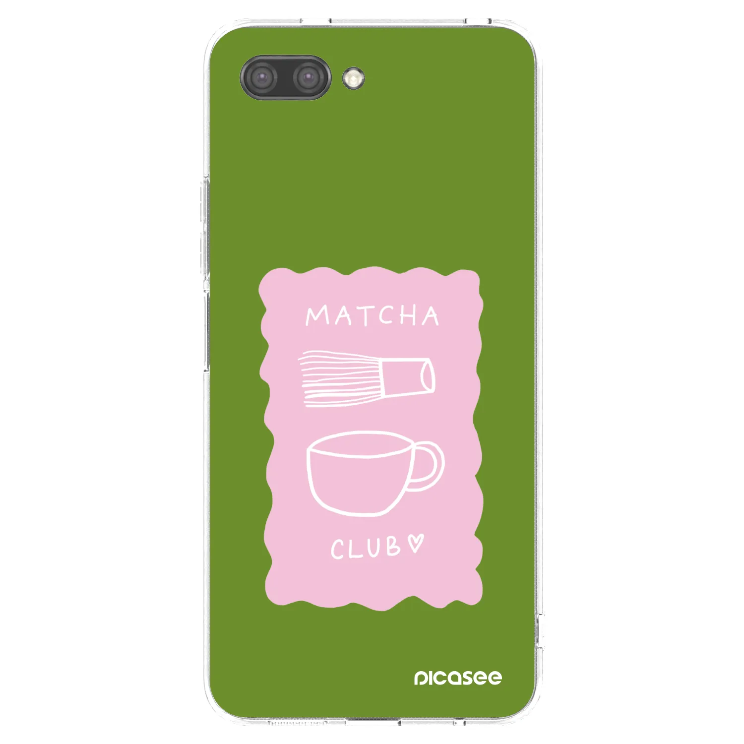 Picasee silikónový prehľadný obal pre Honor 10 - Matcha club