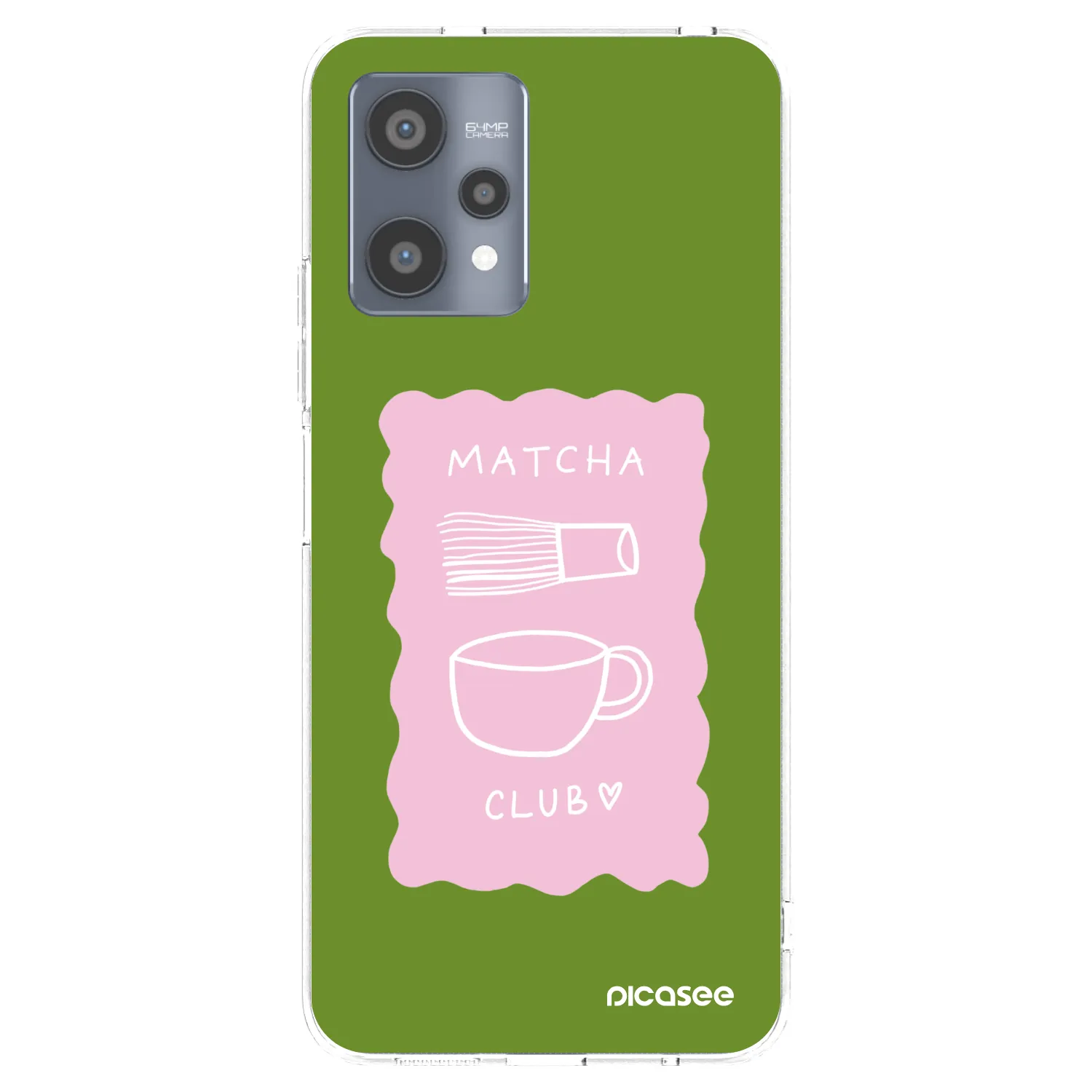 Picasee silikónový prehľadný obal pre Realme 9 Pro 5G - Matcha club