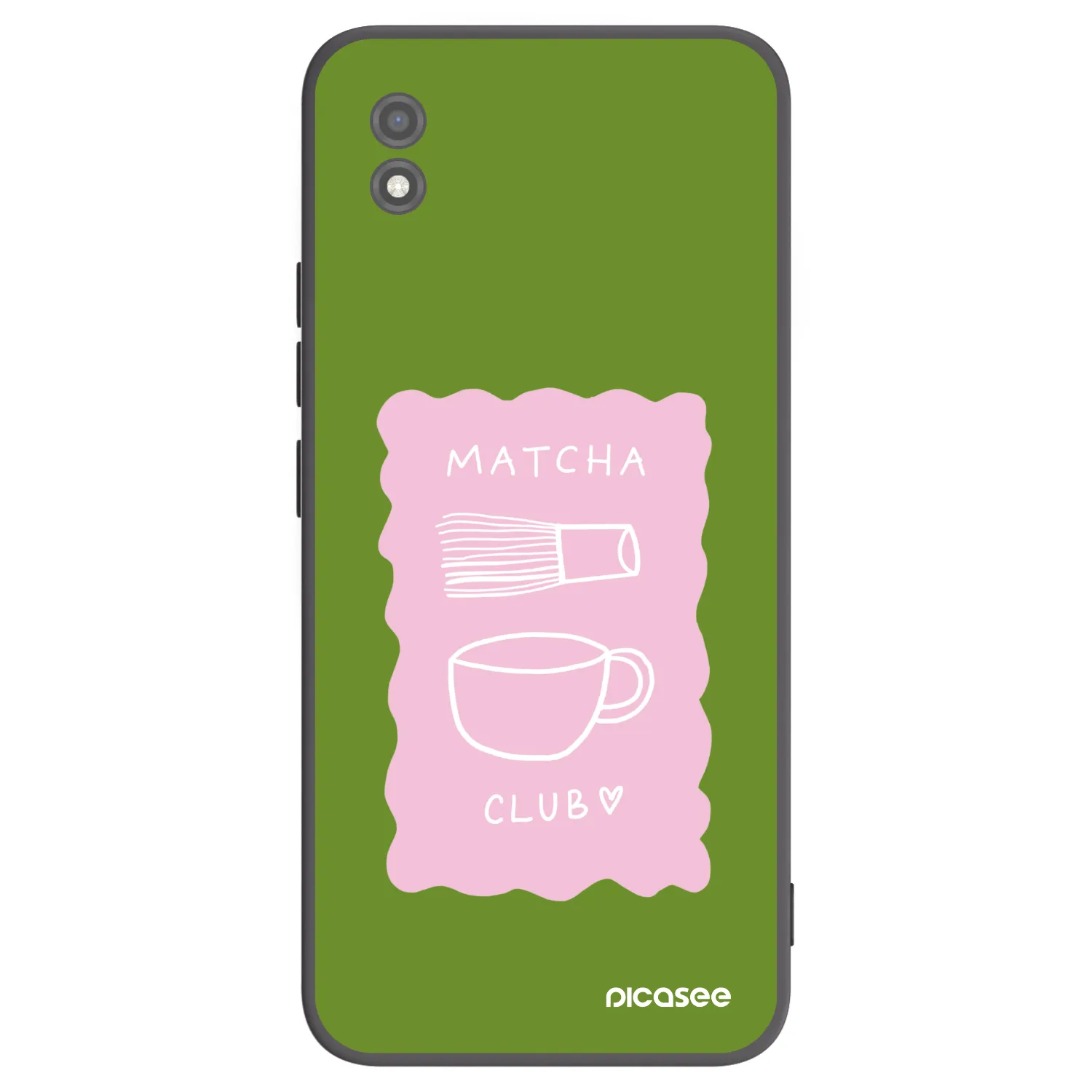 Picasee silikónový čierny obal pre Realme C11 (2021) - Matcha club
