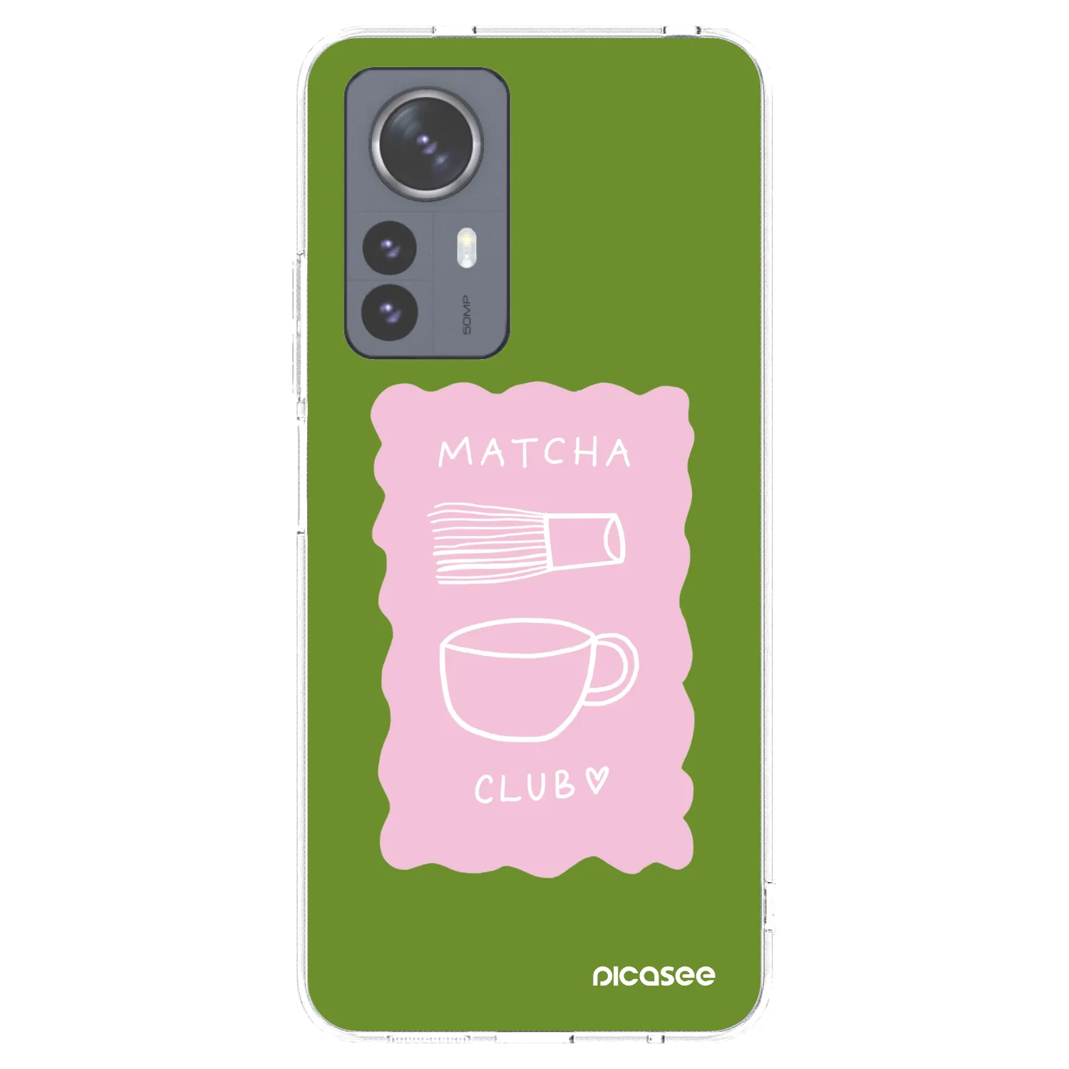 Picasee silikónový prehľadný obal pre Xiaomi 12 Pro - Matcha club