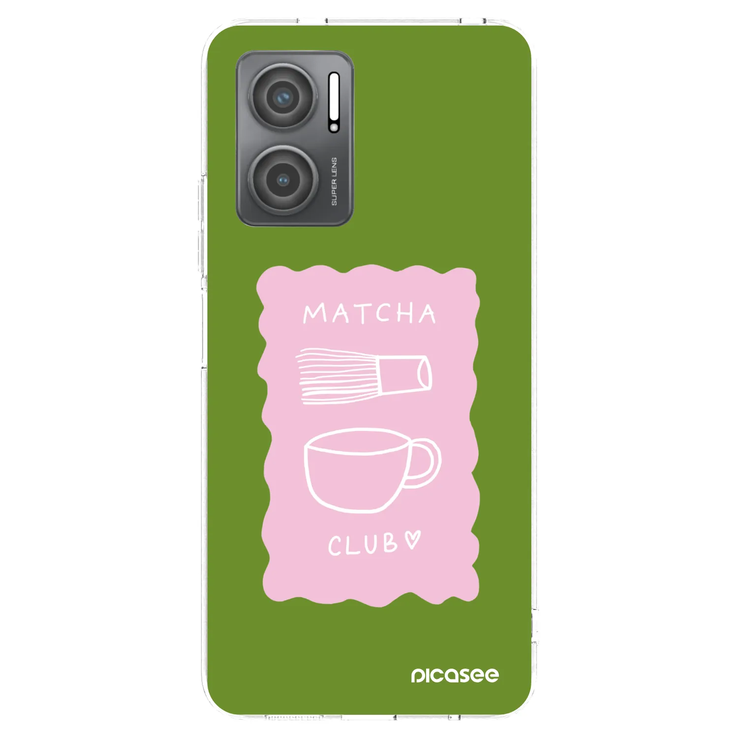 Picasee silikónový prehľadný obal pre Xiaomi Redmi 10 5G - Matcha club