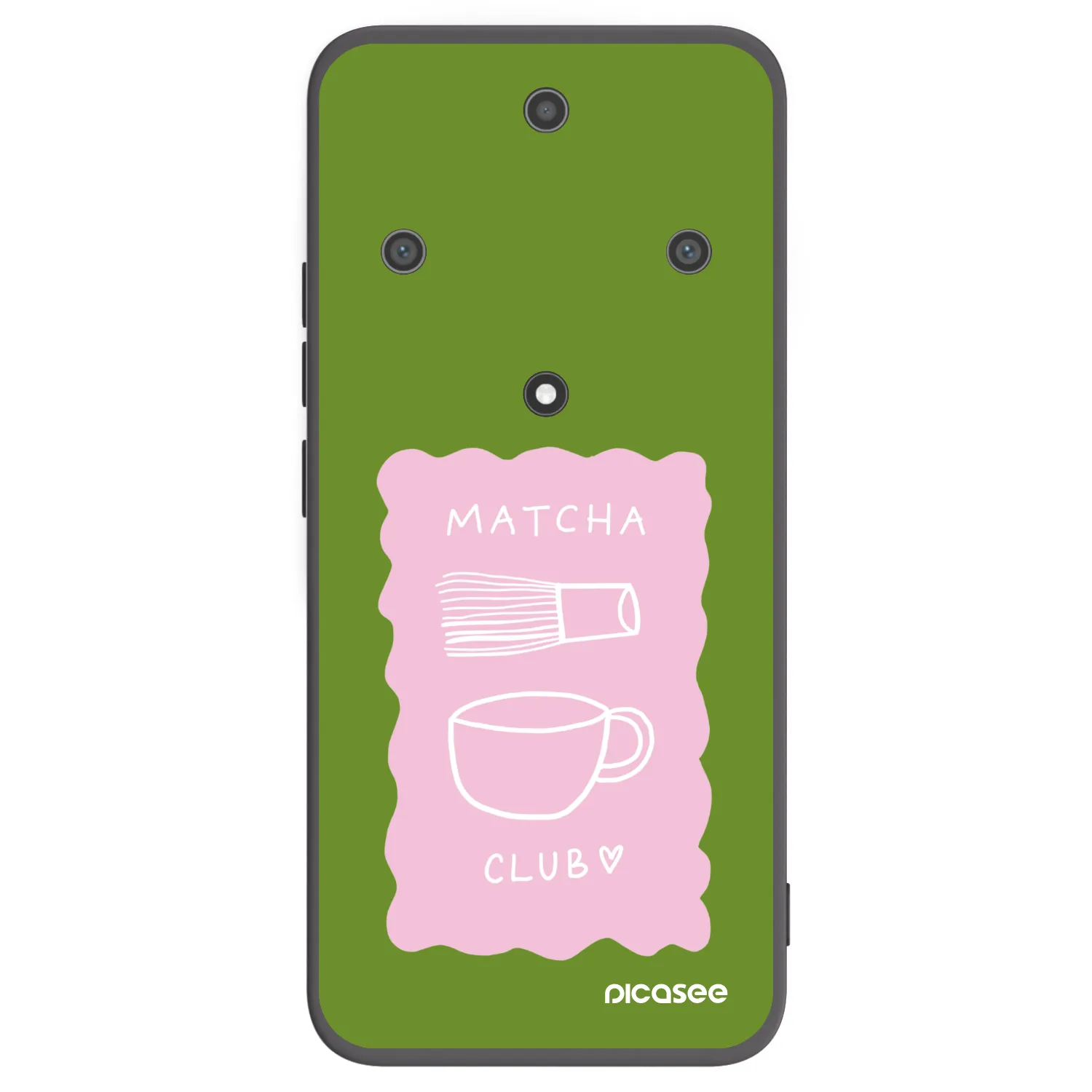 Picasee silikónový čierny obal pre Honor Magic5 Lite 5G - Matcha club