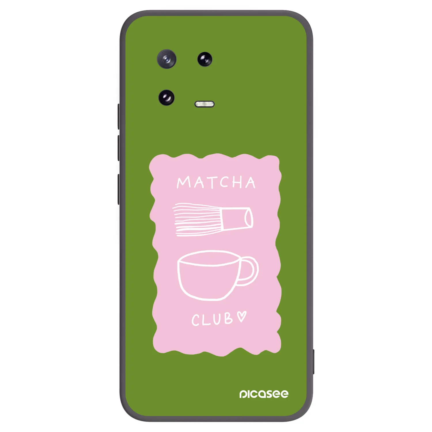 Picasee silikónový čierny obal pre Xiaomi 13 Pro - Matcha club