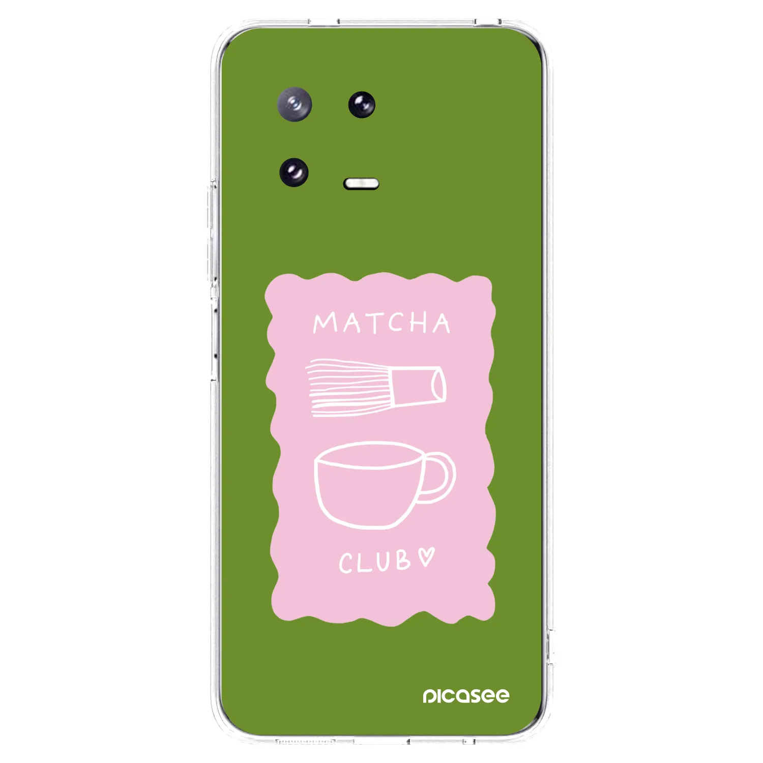 Picasee silikónový prehľadný obal pre Xiaomi 13 Pro - Matcha club