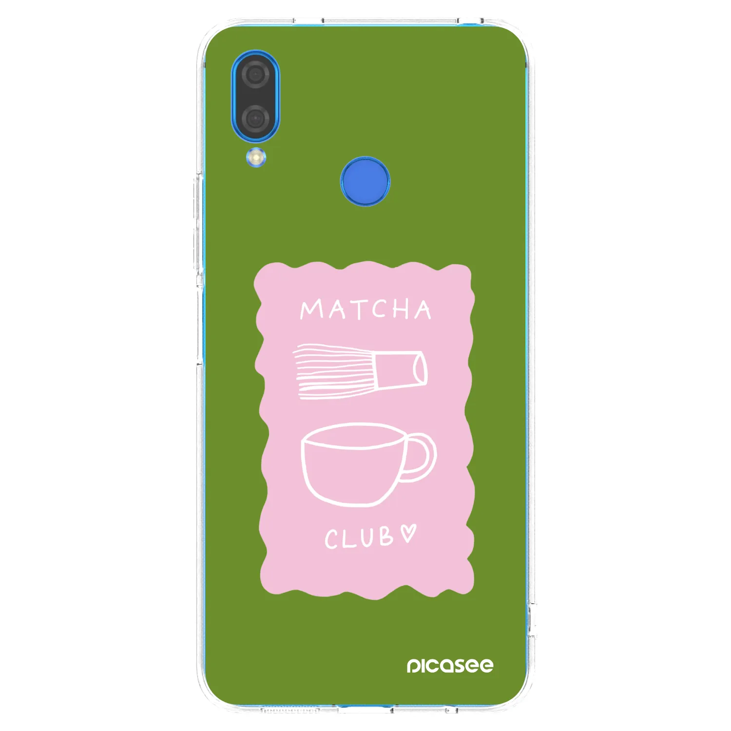 Picasee silikónový prehľadný obal pre Huawei Nova 3i - Matcha club