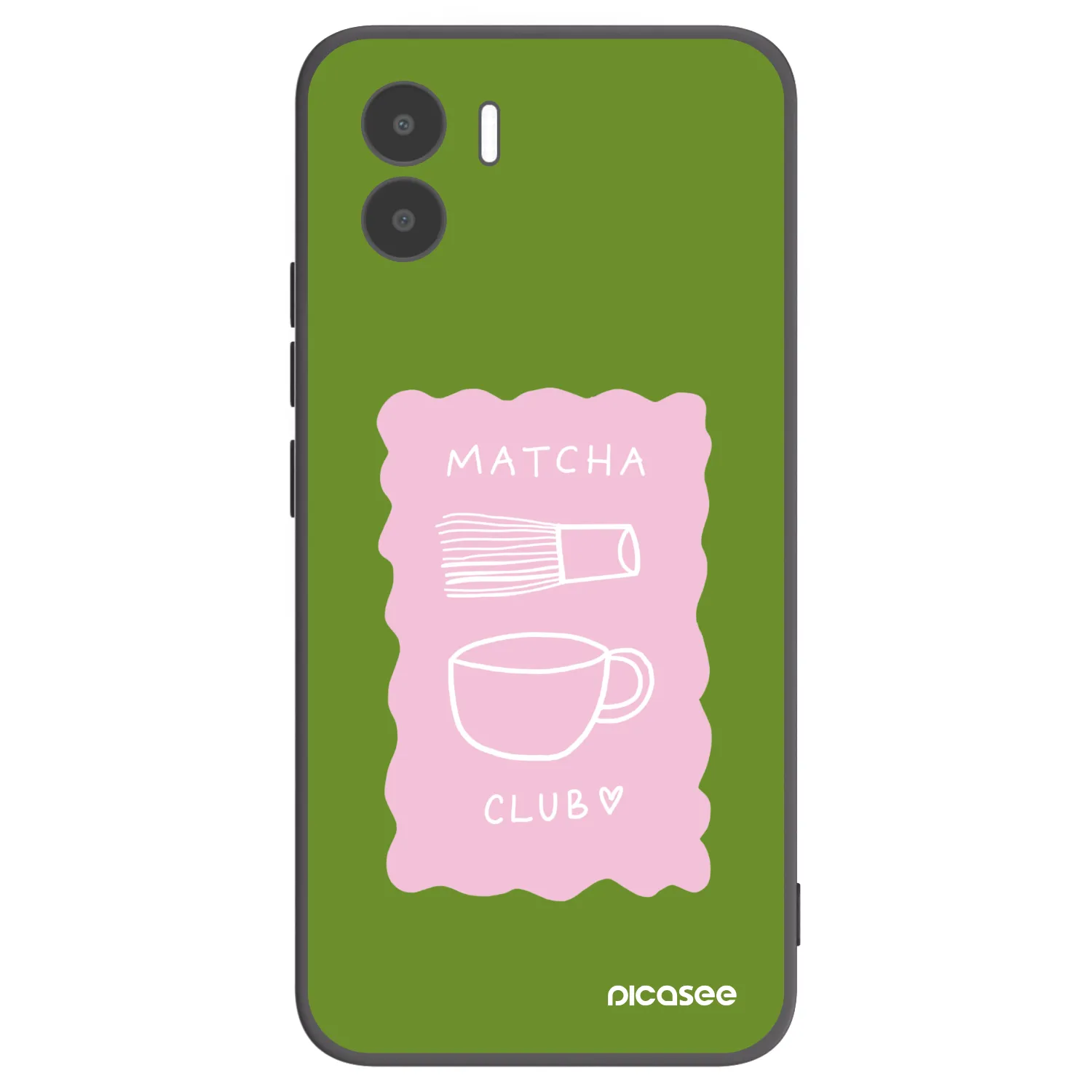 Picasee silikónový čierny obal pre Xiaomi Redmi A2 - Matcha club