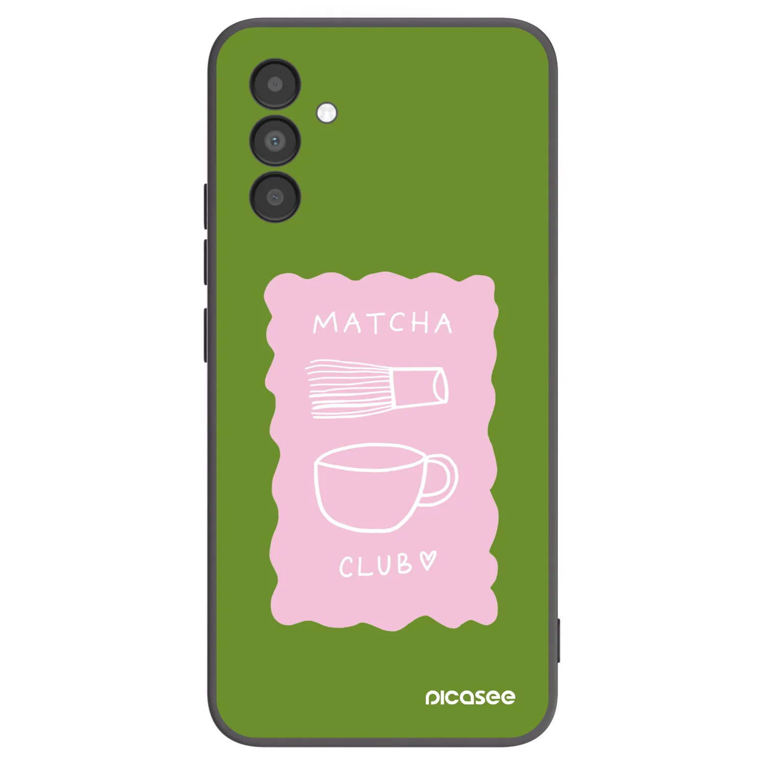 Picasee silikónový čierny obal pre Samsung Galaxy A04s A047F - Matcha club