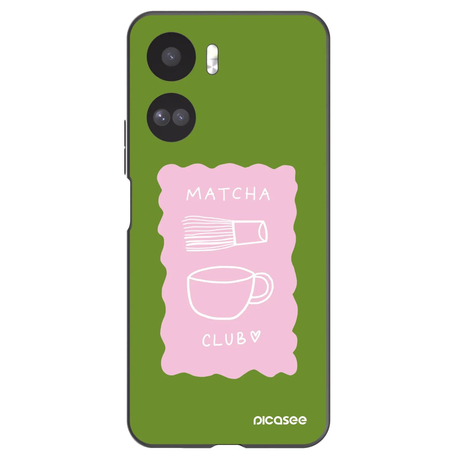 Picasee silikónový čierny obal pre Honor 90 Lite 5G - Matcha club
