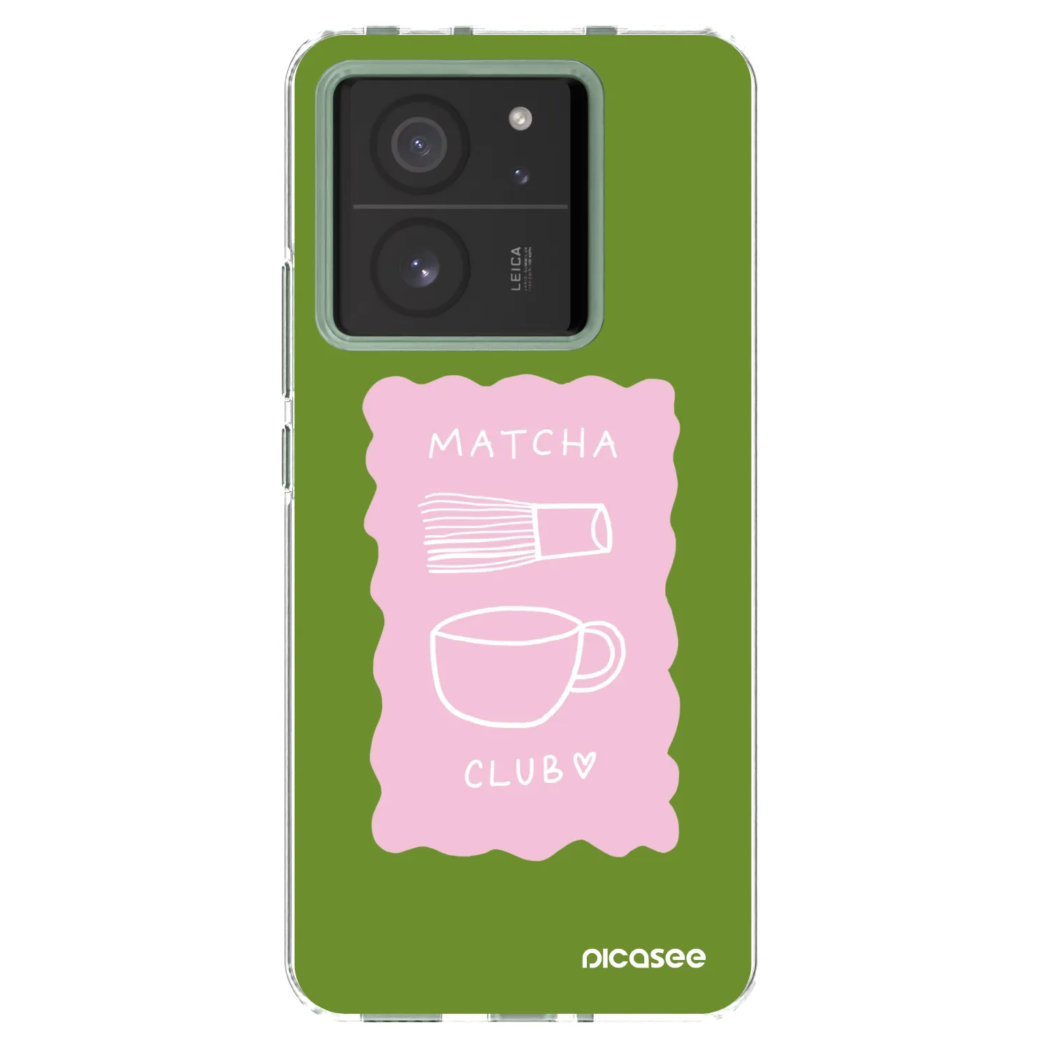 Picasee silikónový prehľadný obal pre Xiaomi 13T - Matcha club