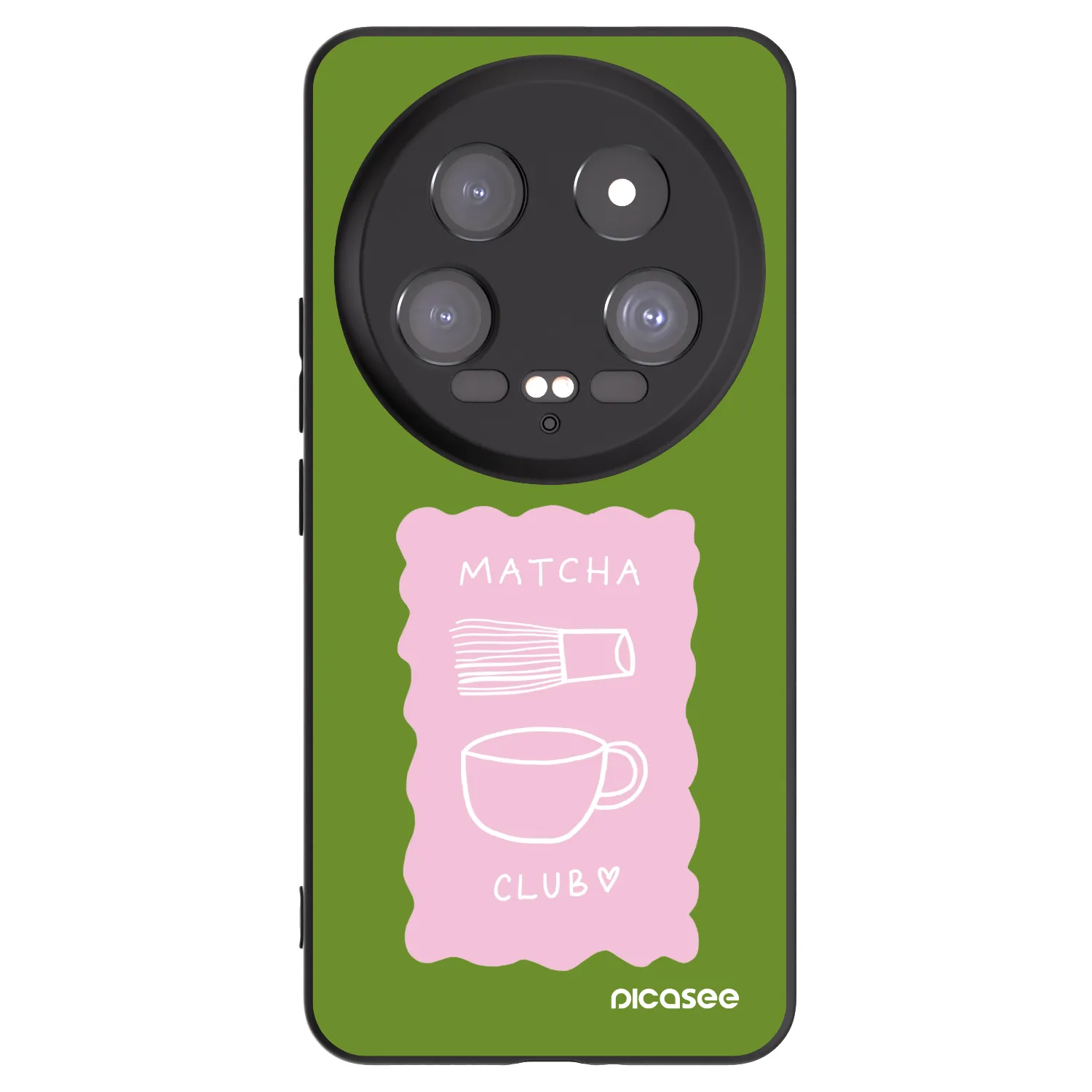 Picasee silikónový čierny obal pre Xiaomi 14 Ultra - Matcha club