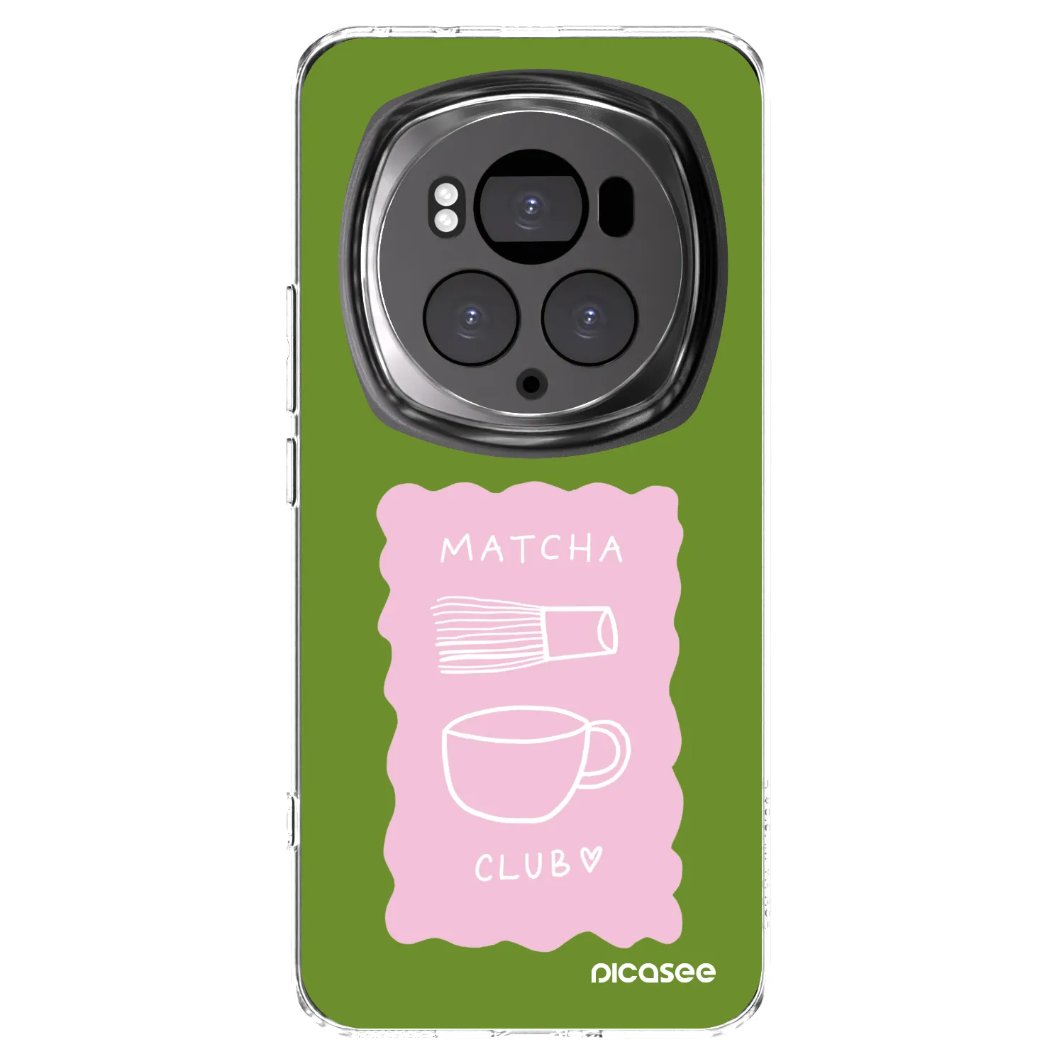 Picasee silikónový prehľadný obal pre Honor Magic6 Pro - Matcha club