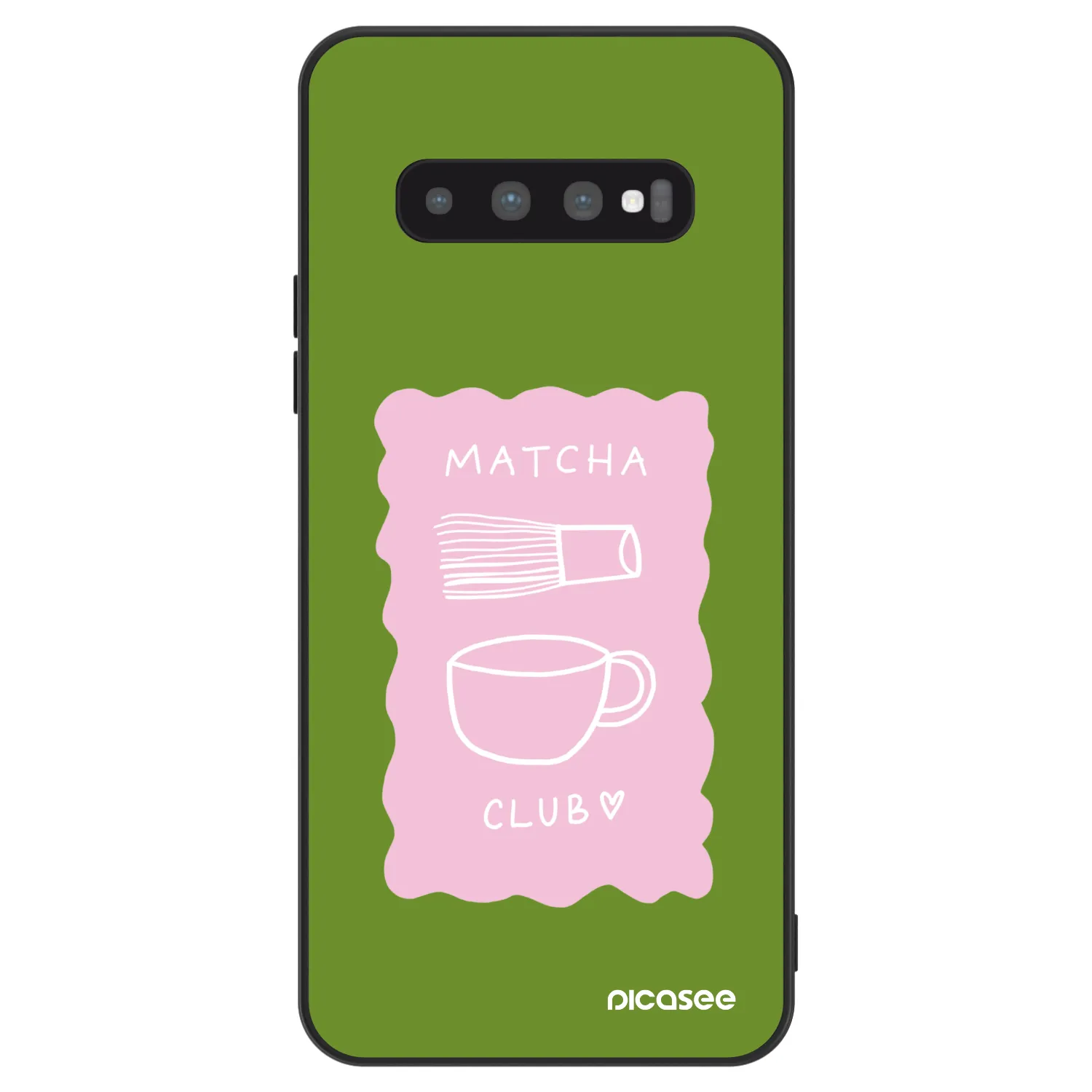 Picasee ULTIMATE CASE pro Samsung Galaxy S10 Plus G975 - Matcha club