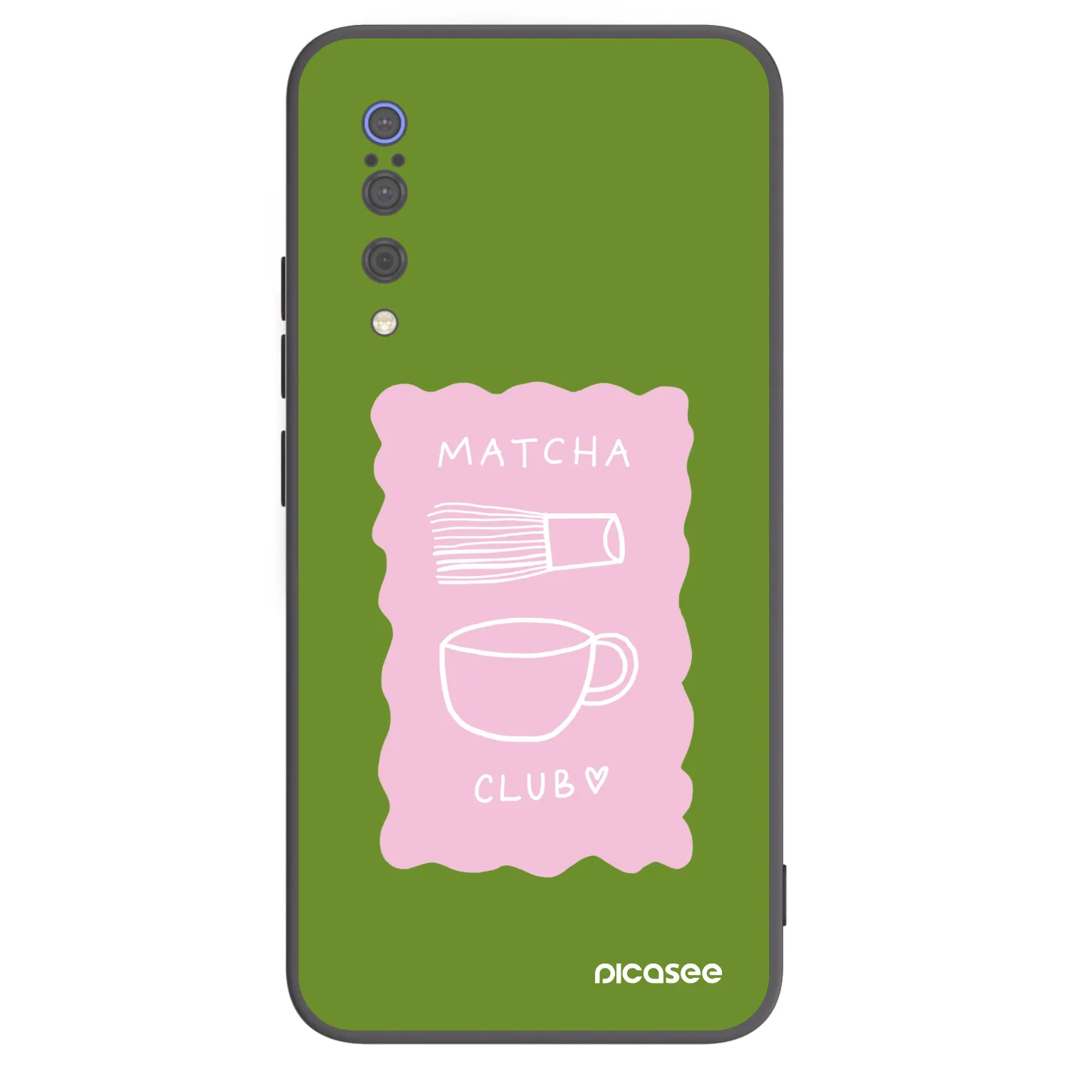 Picasee silikónový čierny obal pre Xiaomi Mi 9 - Matcha club