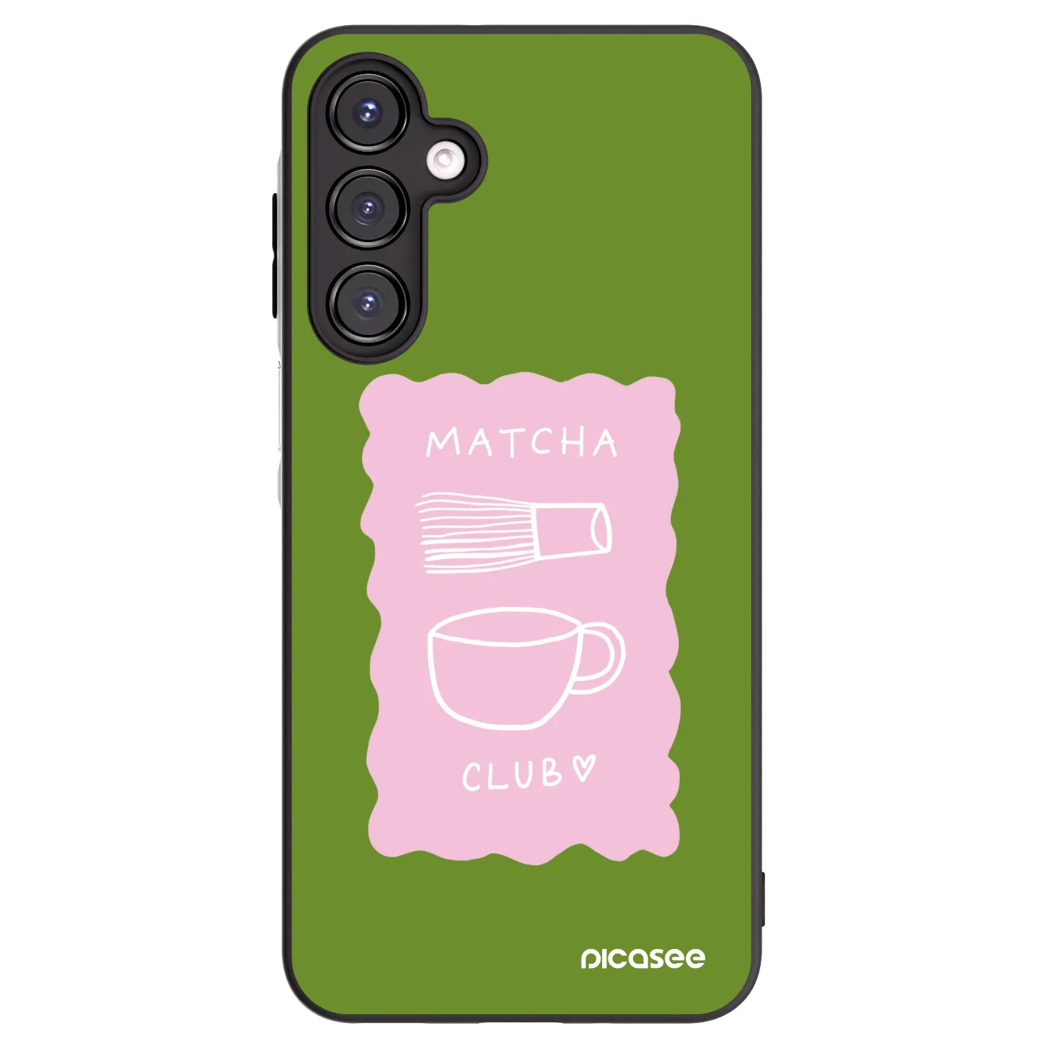 Picasee silikónový čierny obal pre Samsung Galaxy A16 5G - Matcha club