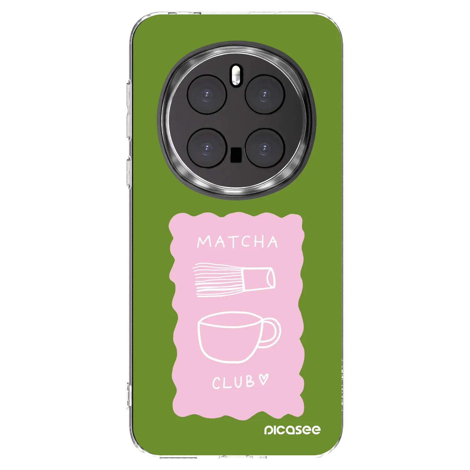 Picasee silikónový prehľadný obal pre Honor Magic7 Pro 5G - Matcha club