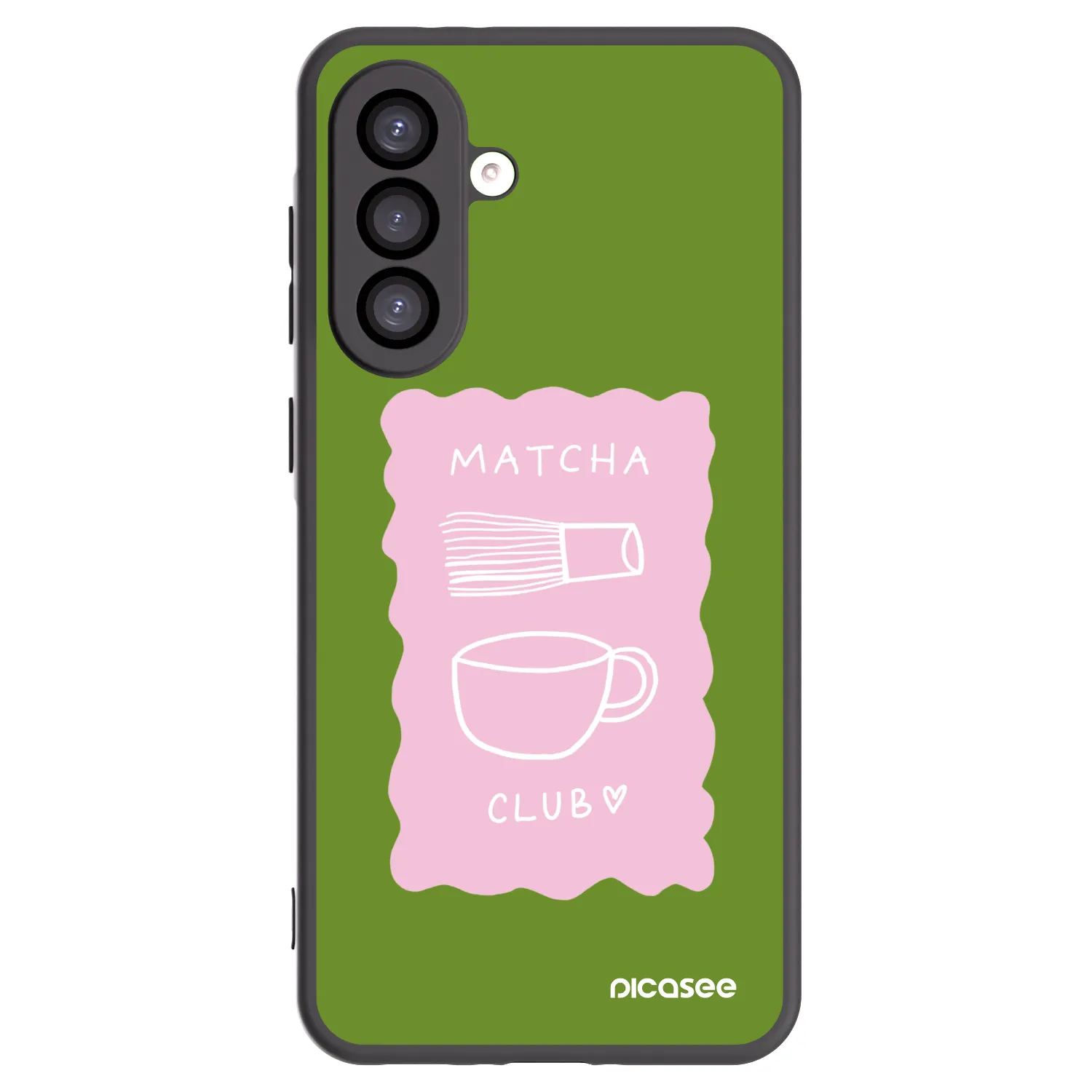 Picasee silikónový čierny obal pre Samsung Galaxy A26 5G A266B - Matcha club